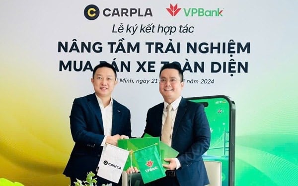 VPBank 고객은 Carpla, Ucar Moveo 및 Ucar G-Stars에서 자동차를 구매할 수 있습니다.