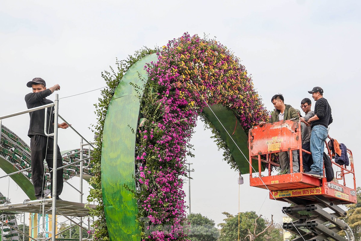 Ngàn hoa Xuân khoe sắc tại lễ hội hoa lớn nhất miền Bắc ảnh 3