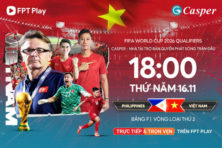 El partido Vietnam vs Filipinas se transmite por FPT Play.