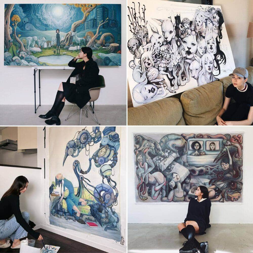 Lauren Tsai ist Künstlerin, Model und Schauspielerin. Foto: Instagram