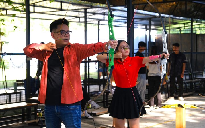 アーチェリーは多くの若者に愛されているスポーツです。（写真：X10アーチェリー）