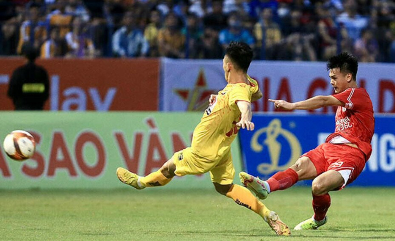 Viettel lost to Thanh Hoa in the final of the 2023 National Cup