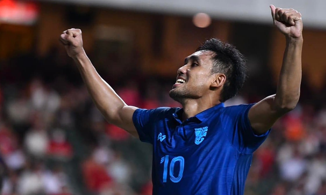 Tailandia venció a Hong Kong por 1-0