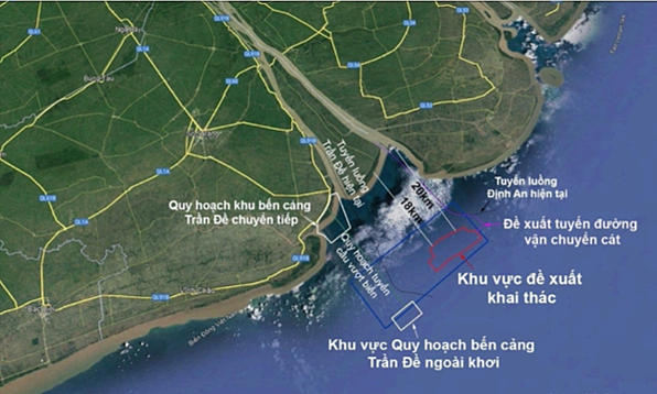 145 million cubic meters of sea sand meets standards for highway foundation