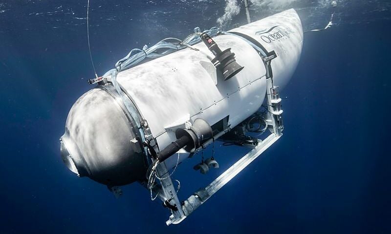 Submarino desaparece mientras transportaba turistas para ver los restos del Titanic