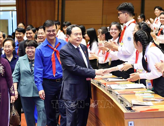 Chủ tịch Quốc hội dự Phiên họp giả định 'Quốc hội trẻ em'