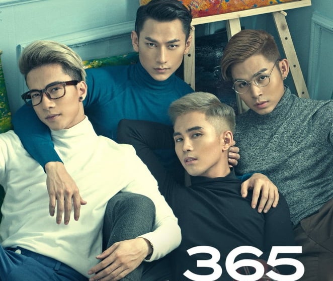 Isaac est le leader du groupe 365. Photo : Facebook du personnage