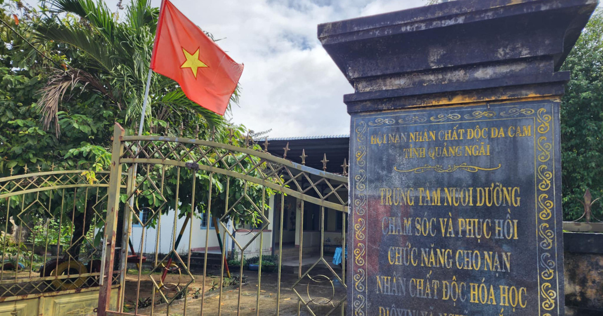 Trung tâm chăm sóc nạn nhân chất độc da cam dừng hoạt động vì...hết tiền