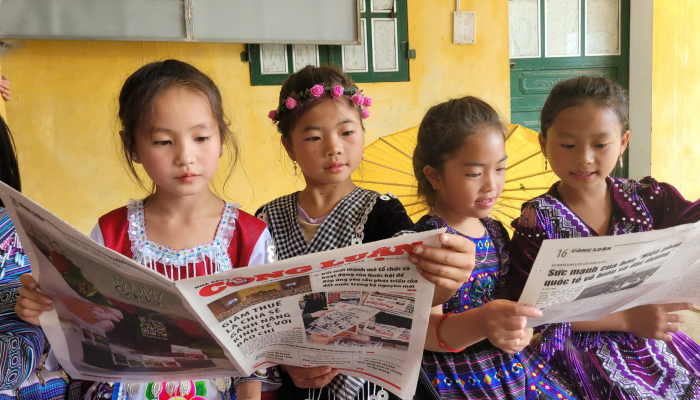 Journalisten danken vietnamesischen Lehrern