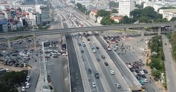 El paso elevado de acero Mai Dich completa los elementos finales para llegar a la meta esta semana