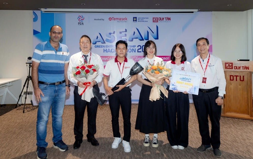 ĐH Duy Tân giành giải Nhất cuộc thi Khởi nghiệp ASEAN - Hackathon 2024- Ảnh 2.