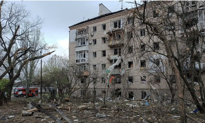 Nga tập kích tên lửa, gây thiệt hại nặng nề cho thành phố miền Nam Ukraine - 2