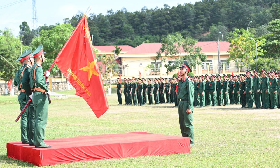 Las unidades militares celebran ceremonias de juramento para los nuevos soldados en 2023