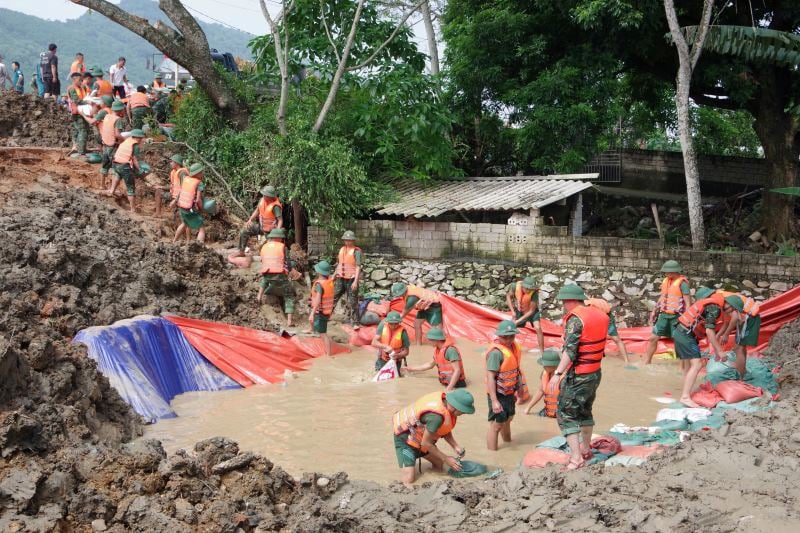 Thanh Hoa anuncia una serie de situaciones de emergencia debido a las inundaciones