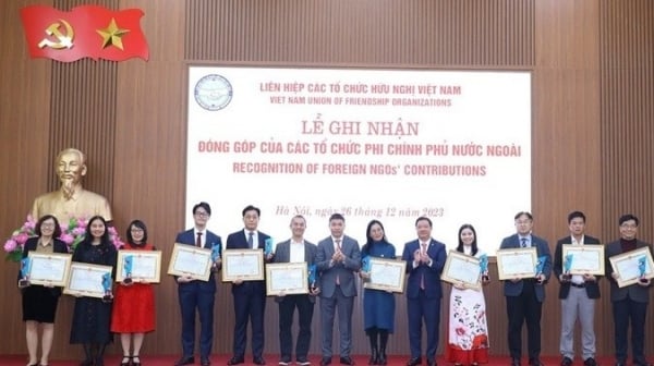 Recognizing the positive contributions of foreign non-governmental organizations to Vietnam in 2023