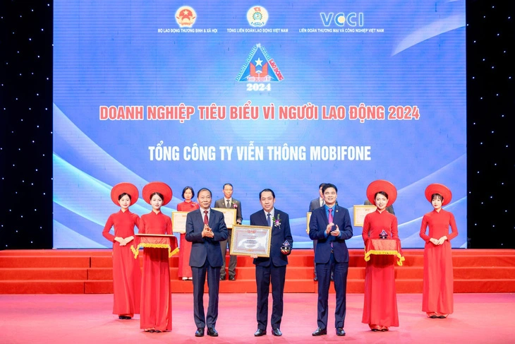 MobiFone vào top Doanh nghiệp tiêu biểu vì Người lao động