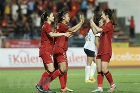 L'équipe féminine de football est déterminée à remporter sa quatrième médaille d'or consécutive aux Jeux d'Asie du Sud-Est.