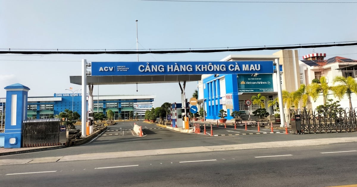 Khẩn trương nâng cấp sân bay Cà Mau