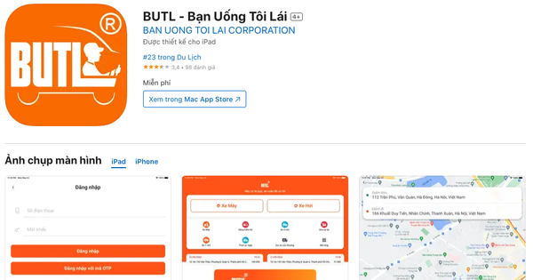 Xuất hiện app dịch vụ tài xế 'chở giùm' người uống rượu bia