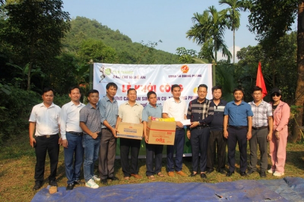 Construction of a flood-proof bridge for Thai ethnic people in the western border district of Nghe An begins