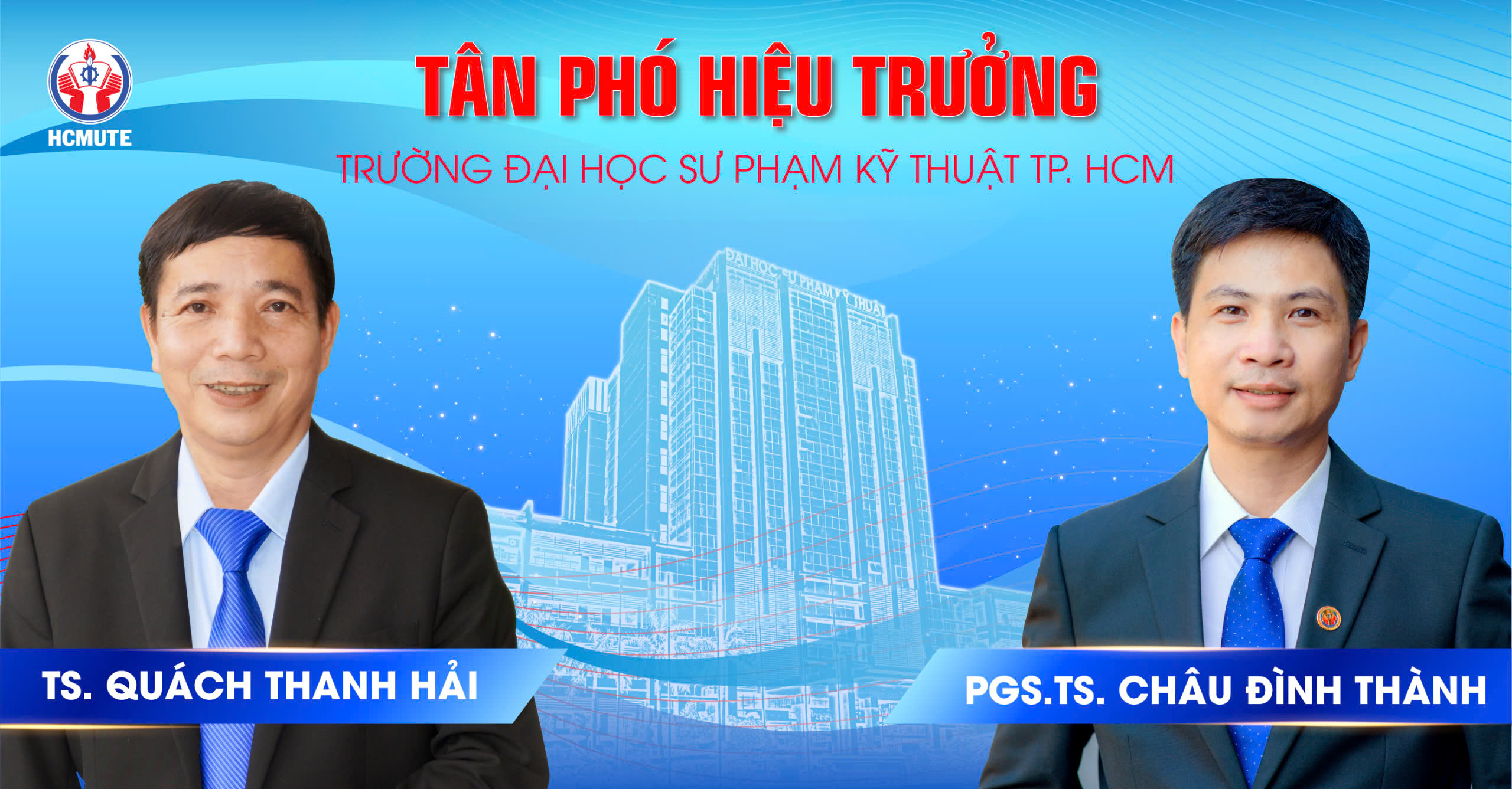 Trường ĐH Sư phạm Kỹ thuật TP HCM có 2 phó hiệu trưởng mới- Ảnh 1.