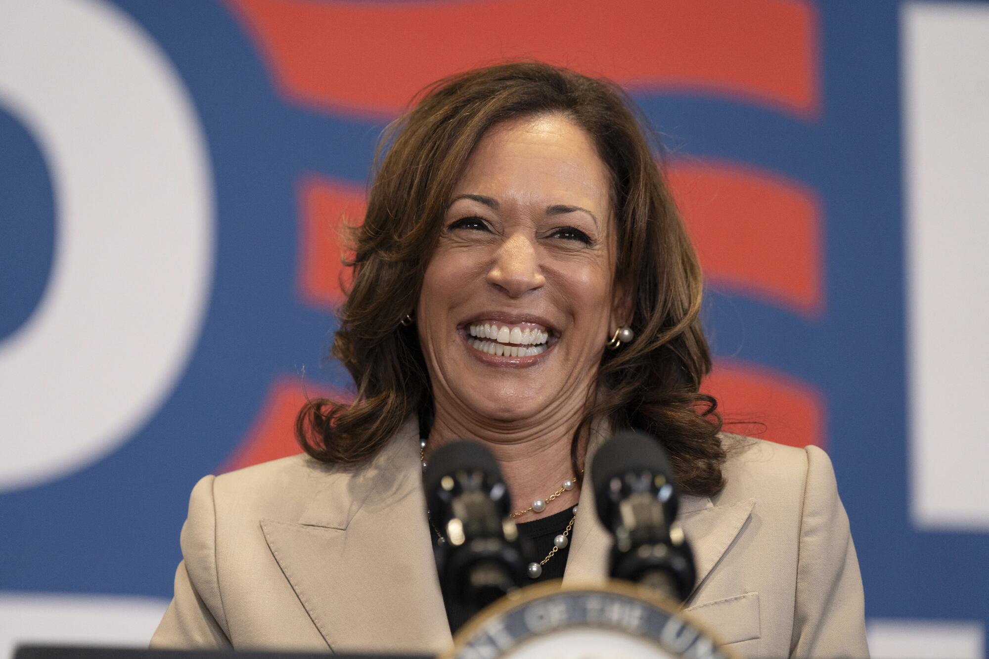 Bà Kamala Harris dẫn trước ông Donald Trump 4 điểm trong số các cử tri tiềm  năng