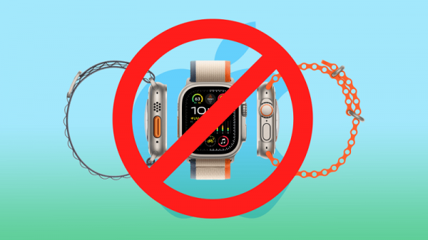 Apple Watch ถูกห้ามจำหน่ายอย่างเป็นทางการในสหรัฐอเมริกา