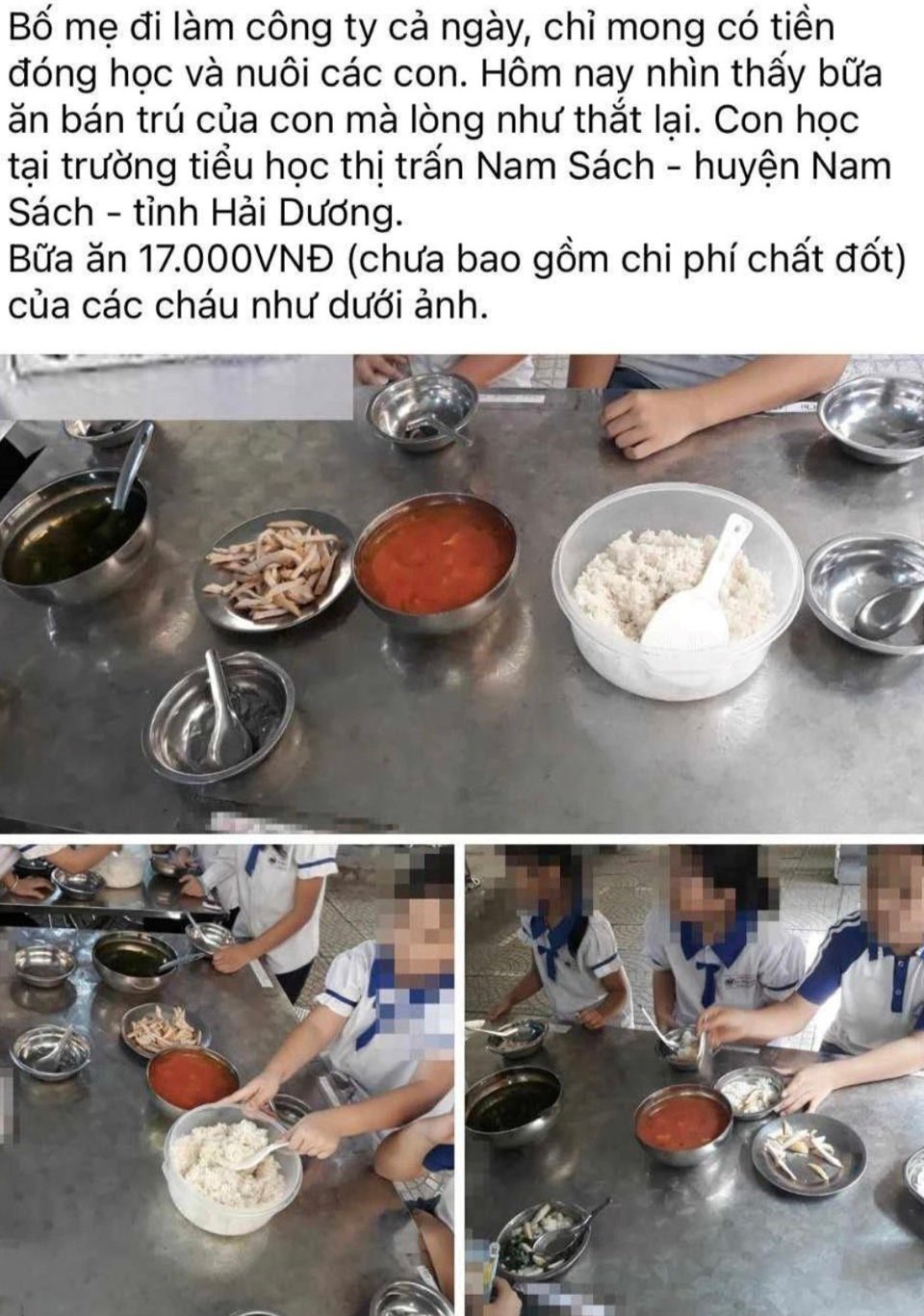 부모가 소셜 미디어에 게시한 사진입니다.