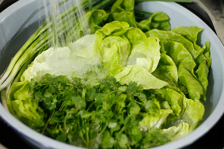 Le trempage des légumes crus dans de l’eau salée peut-il tuer les vers ?