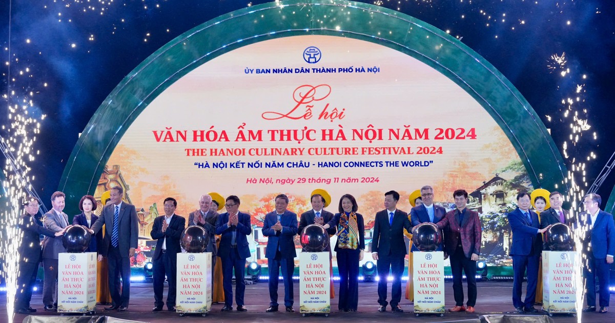 Inauguración del Festival de Cultura Gastronómica de Hanoi 2024