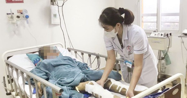 69-year-old man in Quang Ninh with multiple trauma shock was saved thanks to emergency hospital red alert