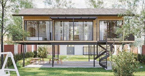 現代的な高床式住宅建築を探る | 美しい家 | 金融