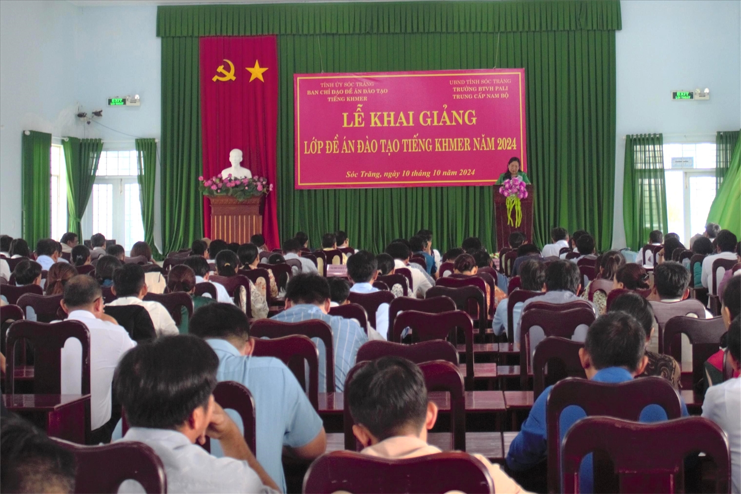 Quang cảnh Lễ khai giảng