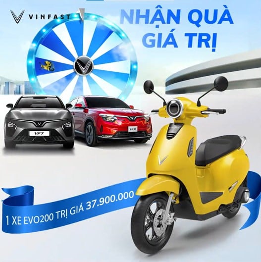 Vinfast 전기차를 구매하고 4000만 동 상당의 Vinfast Evo200을 받을 기회를 잡으세요, 이미지 1