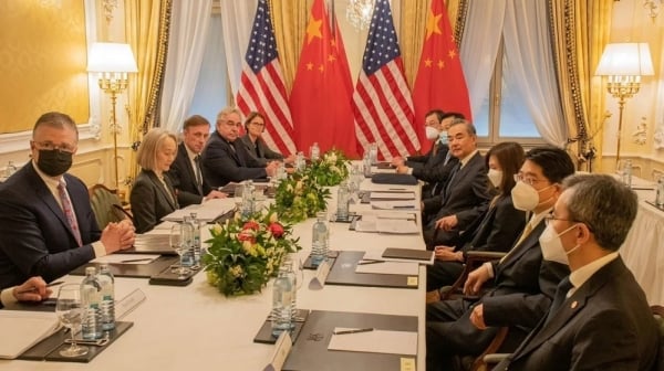 Hochrangige US-chinesische Politiker treffen sich weiterhin