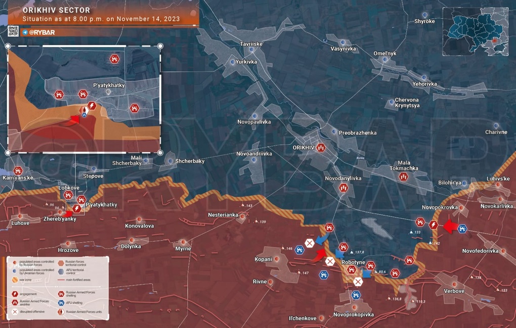 Chiến sự Ukraine 15/11: Nga đã tiến vào khu công nghiệp Avdiivka - 3