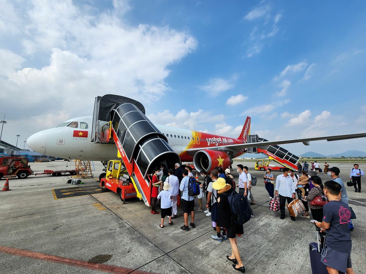 Vietjet ưu đãi 25% cho voucher vé bay