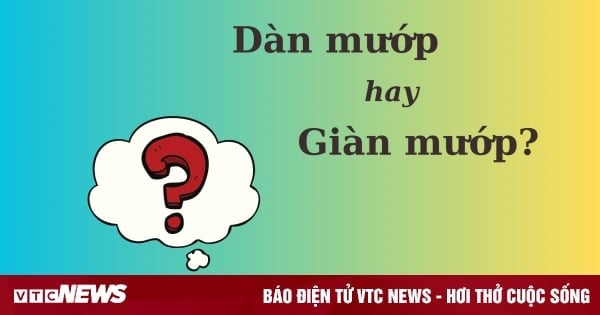 Thử thách Tiếng Việt: 'Dàn mướp' hay 'giàn mướp'?