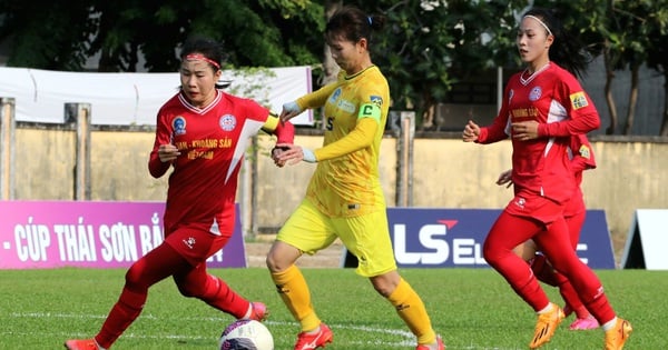 Ho Chi Minh City Club I's winning streak is broken, Hanoi I 'seizes the opportunity' to level the score