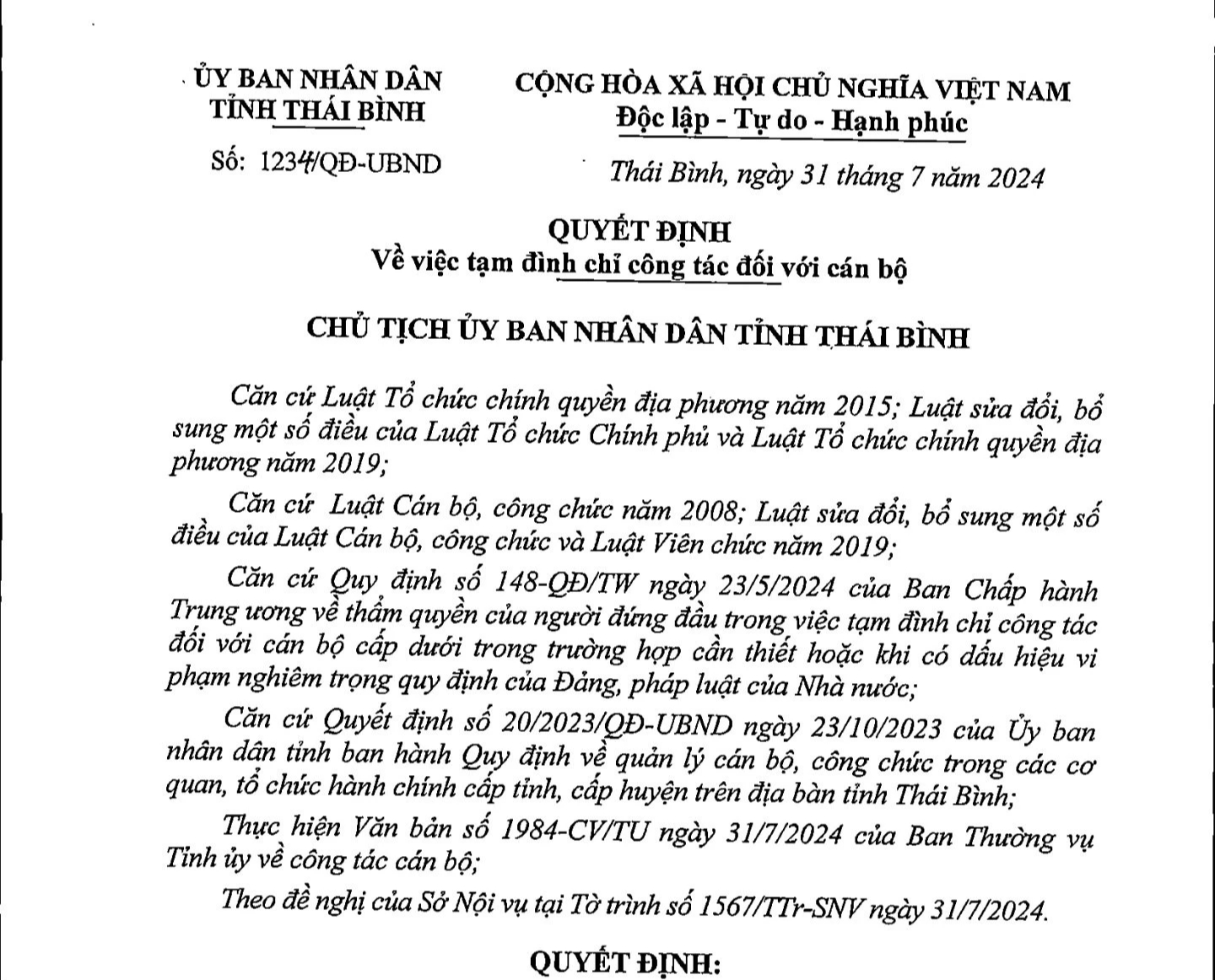 Thái Bình tạm đình chỉ công tác Giám đốc Sở GD-ĐT vì bê bối điểm thi- Ảnh 2.