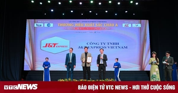 J&T Express is honored as Asia's Excellent Brand for the second consecutive year.