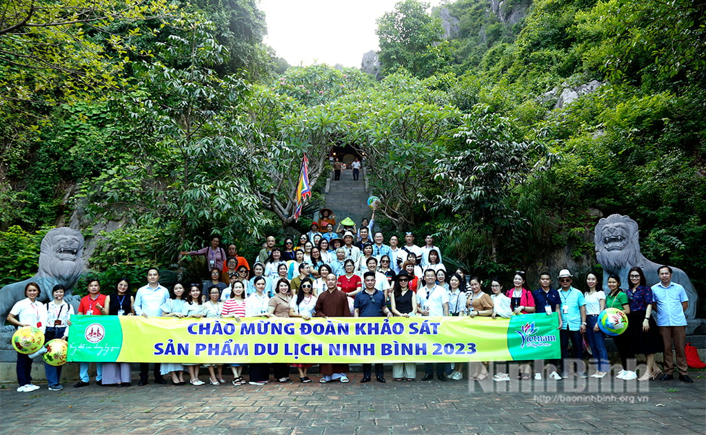 Đoàn famtrip khảo sát sản phẩm du lịch Ninh Bình