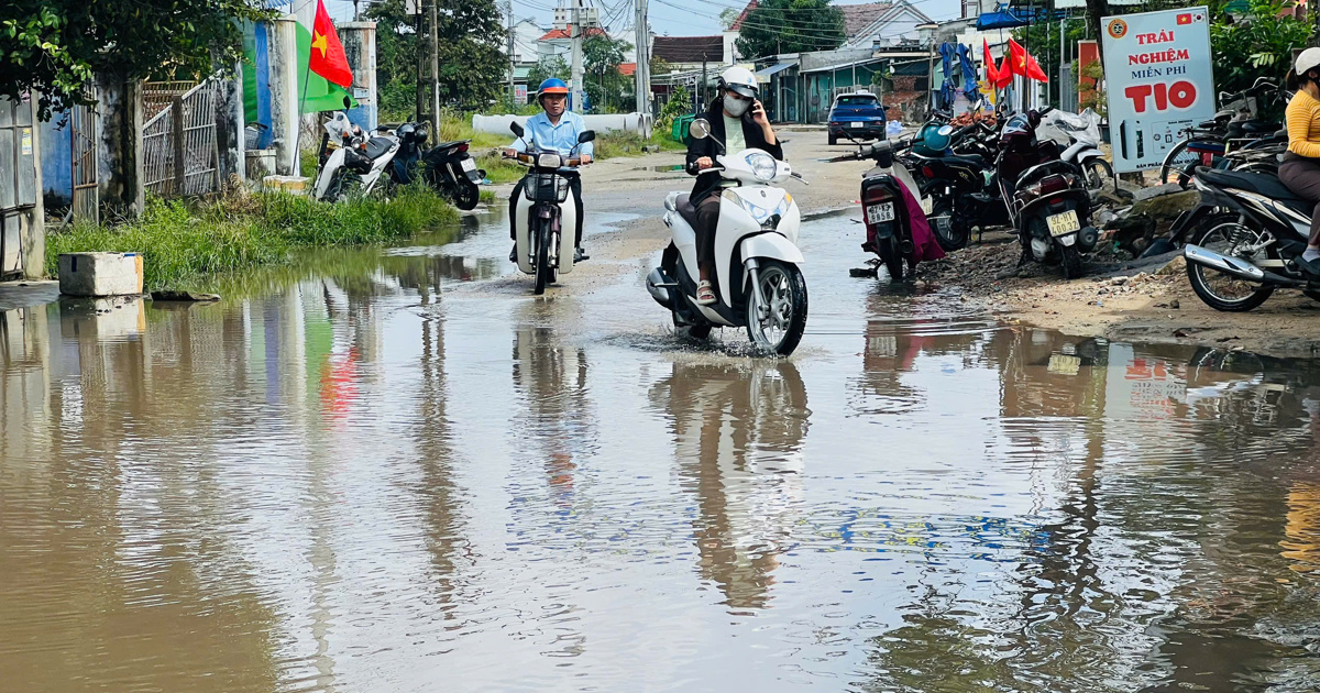 Quang Nam លាក់បាំងគ្រោះថ្នាក់ពីដំណើរការយឺតនៃគម្រោងផ្លូវខាងក្នុងទីក្រុង