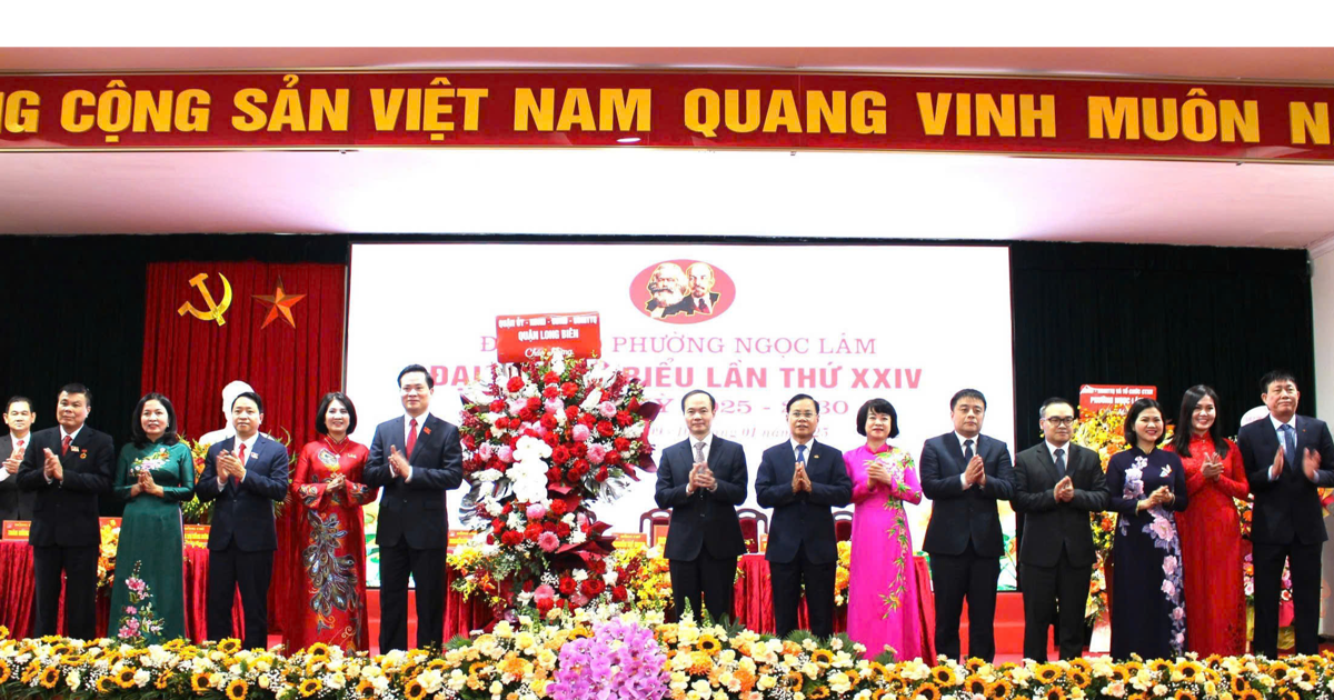 Đại hội đại biểu lần thứ XXIV Đảng bộ phường Ngọc Lâm