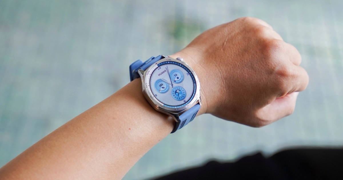 ภาพระยะใกล้ของ Huawei Watch GT 5 เพิ่งเปิดตัวในมาเลเซีย