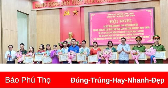 Học và làm theo Bác ở thị trấn Lâm Thao