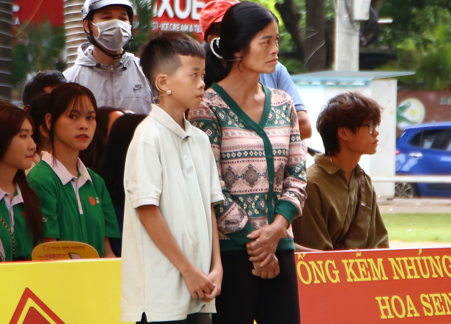 Ha Vuong y su tía participaron en el rodaje de Vietnamese Family Home.