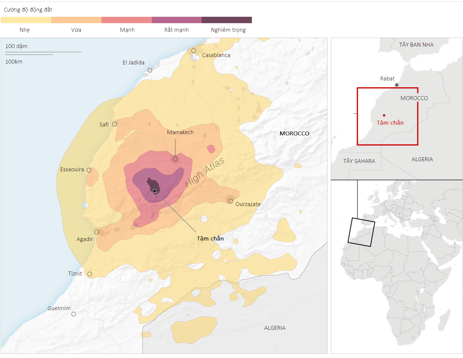 Thế giới - Động đất rung chuyển Morocco (Hình 2).