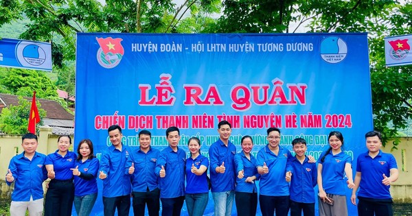 Những con số và hình ảnh ấn tượng của tuổi trẻ Nghệ An ra quân Chiến dịch tình nguyện Hè