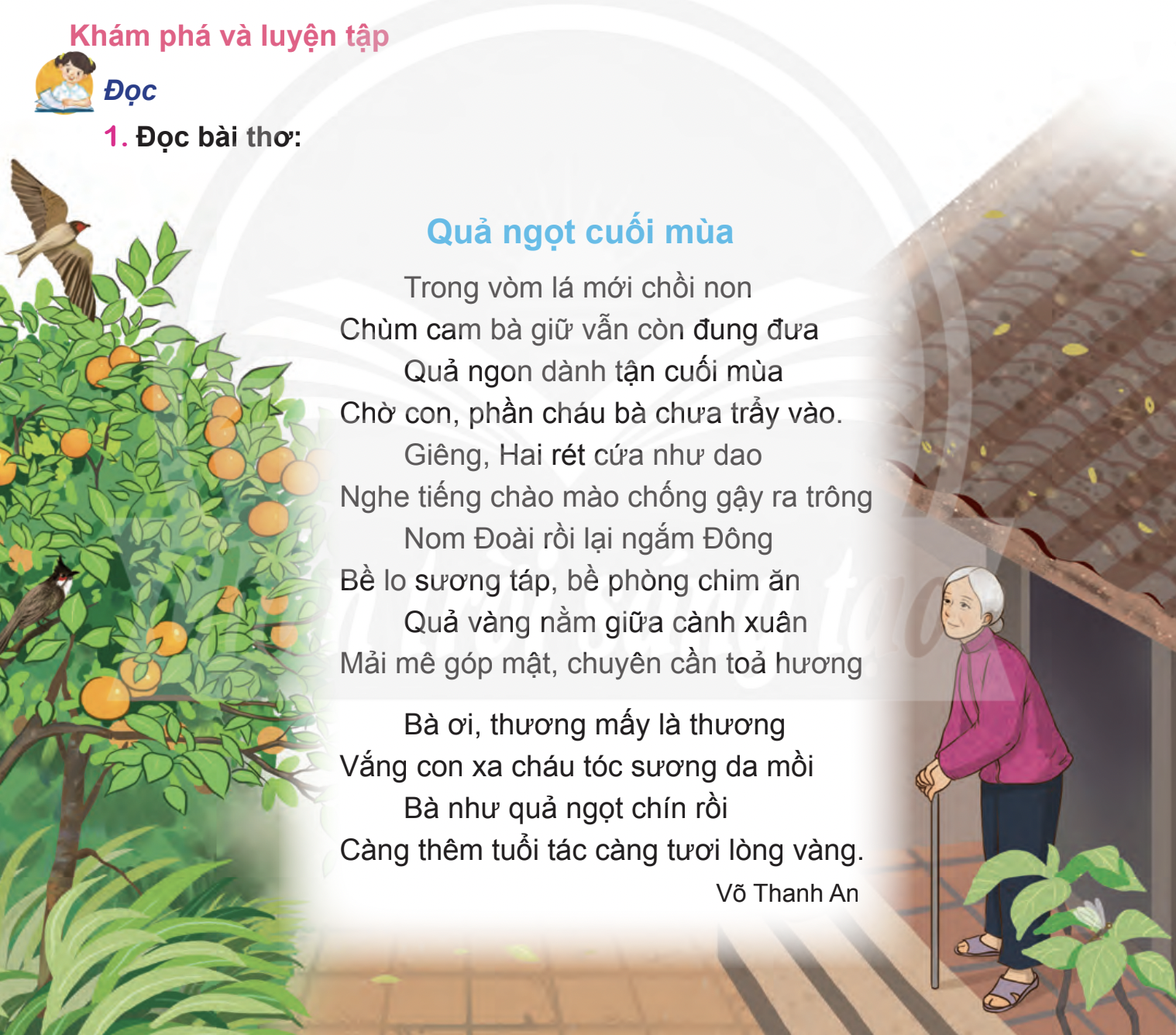 Phụ huynh thắc mắc một từ 